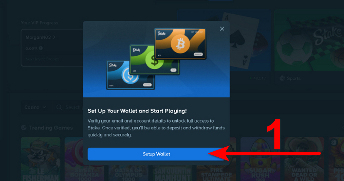 Deposit at Stake Limbo step 2